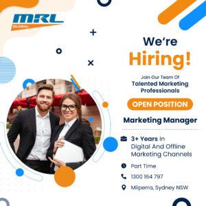 MRL Global Is Hiring Marketing Manager